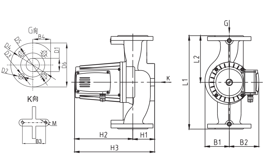 Three speed circualtor pumps