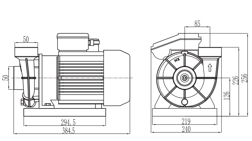 PUN-1100 Installation Drawing