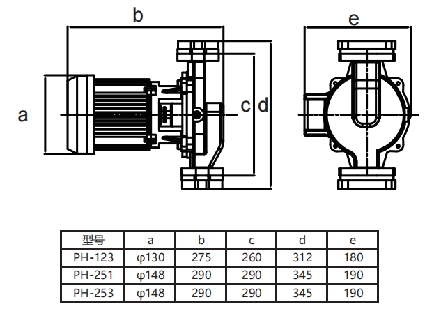 PH-123 Installation Drawing