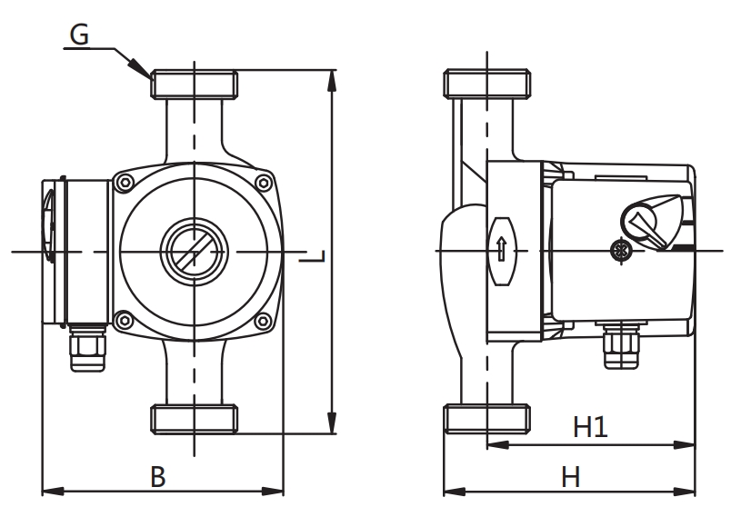 Basic 25-8S Installation Drawing