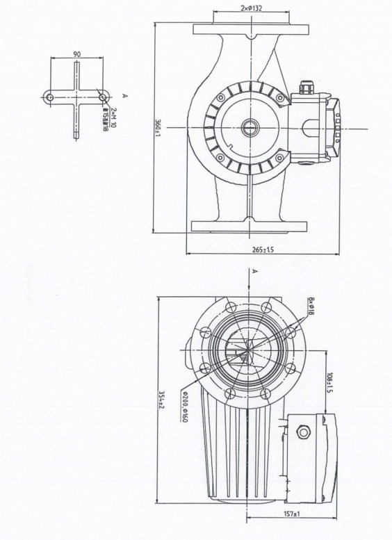 Basic 80-10SF Pro Installation Drawing