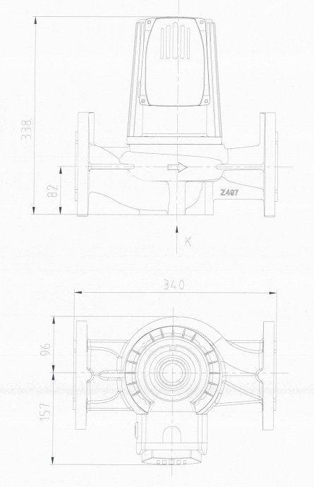 Basic 65-12SF Pro Installation Drawing