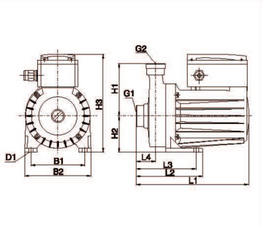 Basic 25-16S Installation Drawing