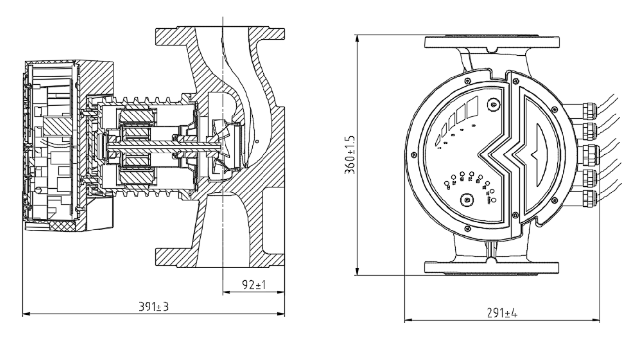 Shinhoo Mega S 80-6F Installation Drawing