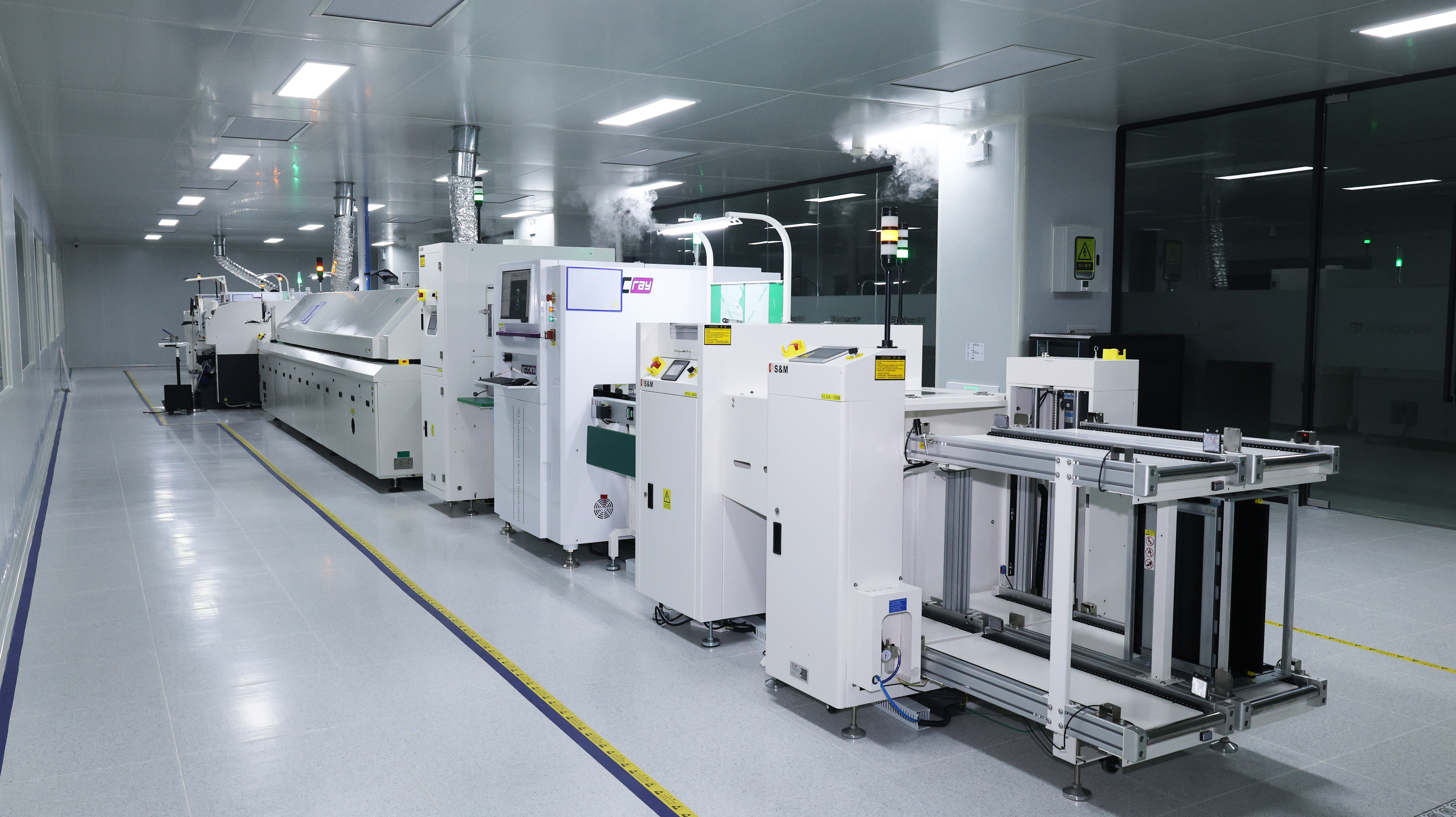 Shinhoo first mass-produced motor drive board rolls off the production line