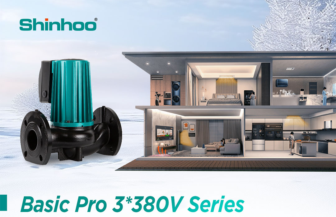  Shinhoo Three-phase Three-speed 380V Circulation Pump---Basic Pro 3*380V
