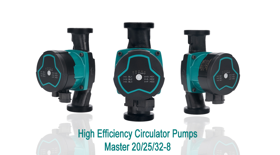 New product upgrade｜Shinhoo Master 8m series high efficiency circulator pump
