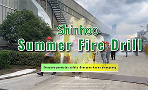 Shinhoo Summer Fire Safety Drill - Ensuring a Safe Production Environment!