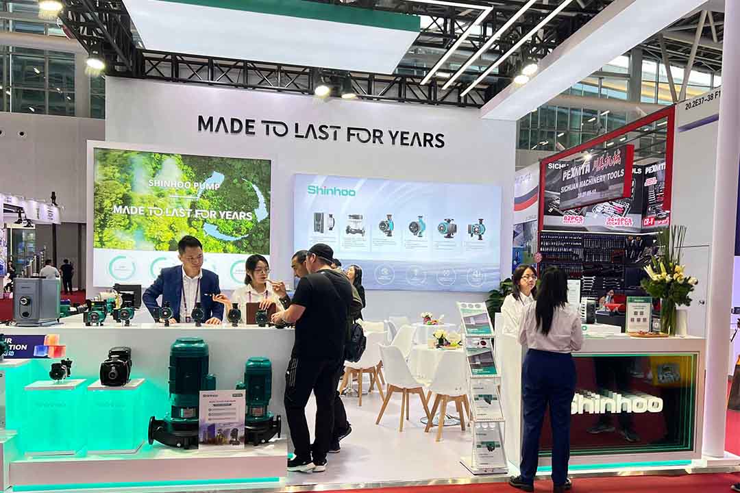 Shinhoo Shines at the 137th Canton Fair, Showcasing Cutting-Edge Pump Solutions to Global Buyers 